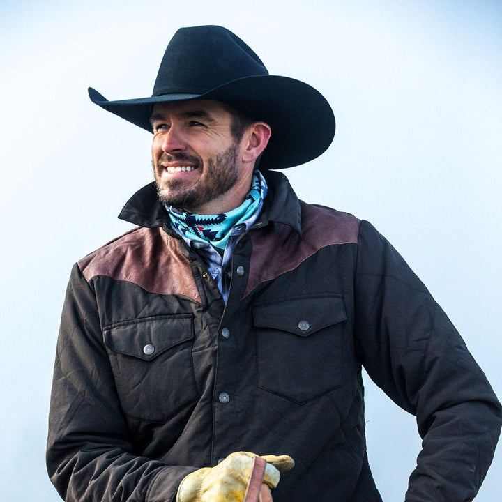 20X Black Gold Cowboy Hat - RESISTOL Cowboy Hats