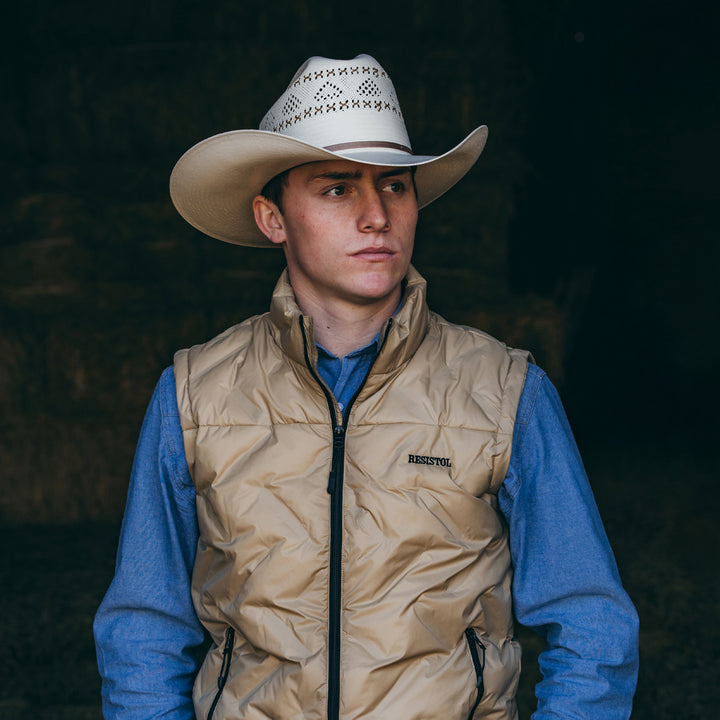 20X Black Ridge - Tuff Hedeman Cowboy Hat - RESISTOL Cowboy Hats