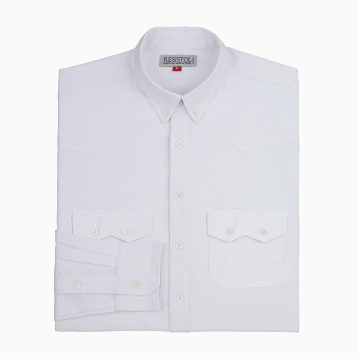 Resistol Oxford Double Pocket White - RESISTOL Cowboy Hats