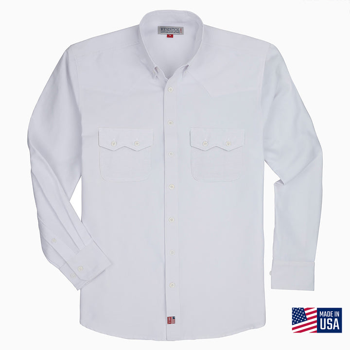 Resistol Oxford Double Pocket White - RESISTOL Cowboy Hats