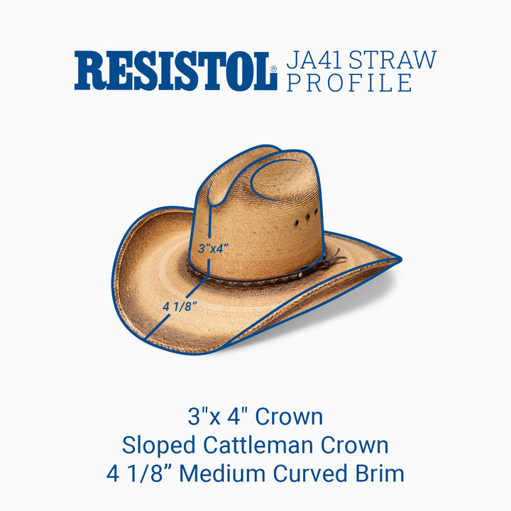 Georgia Boy - Jason Aldean Cowboy Hat - Fitted - RESISTOL Cowboy Hats