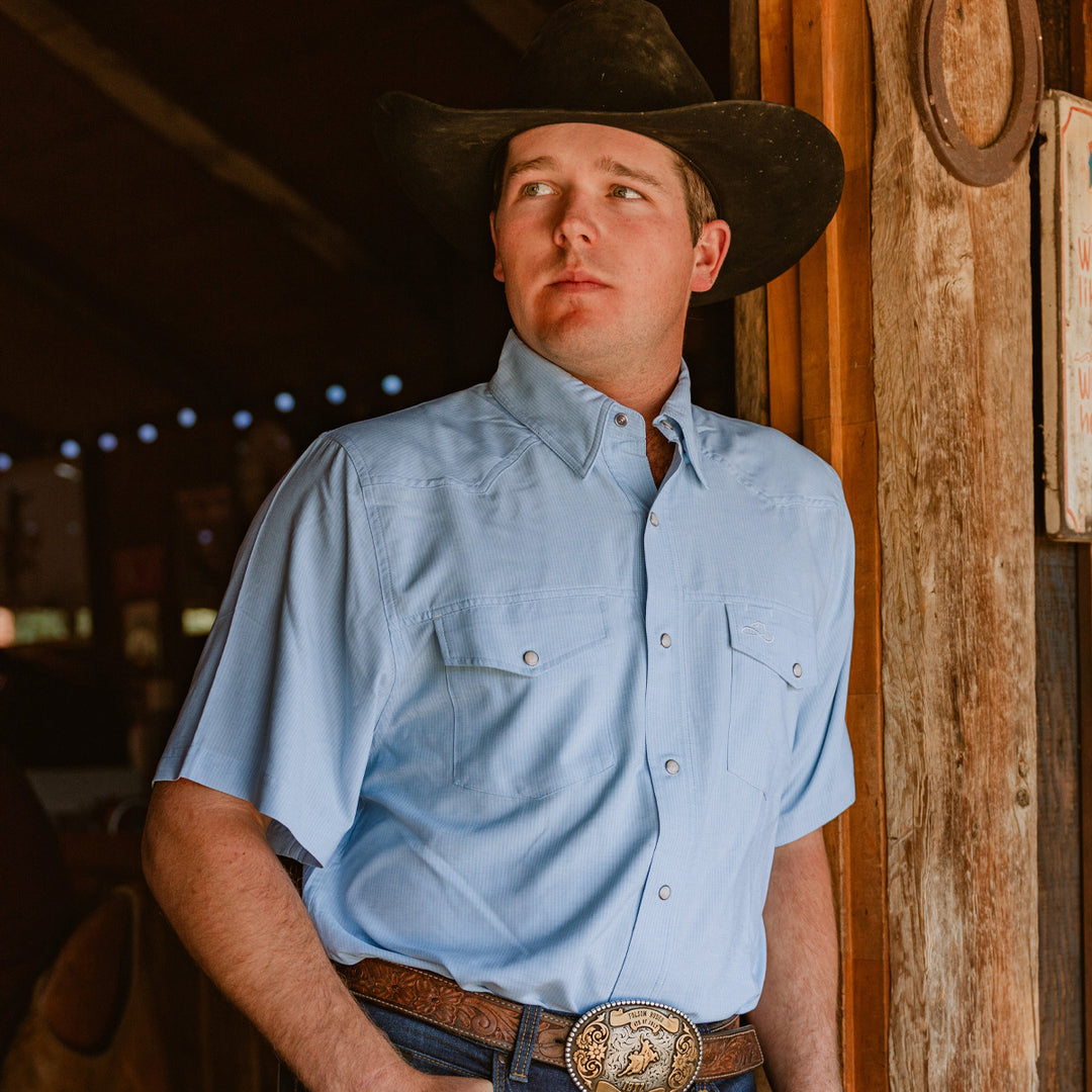 RainWater Drover Half Sleeve - RESISTOL Cowboy Hats