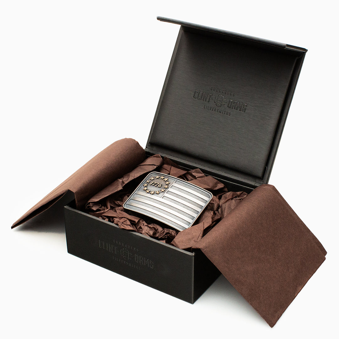 The Resistol 1776 with Clint Orms Buckle Set