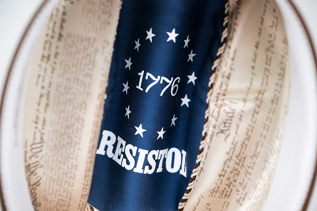The Resistol 1776 with Clint Orms Buckle Set