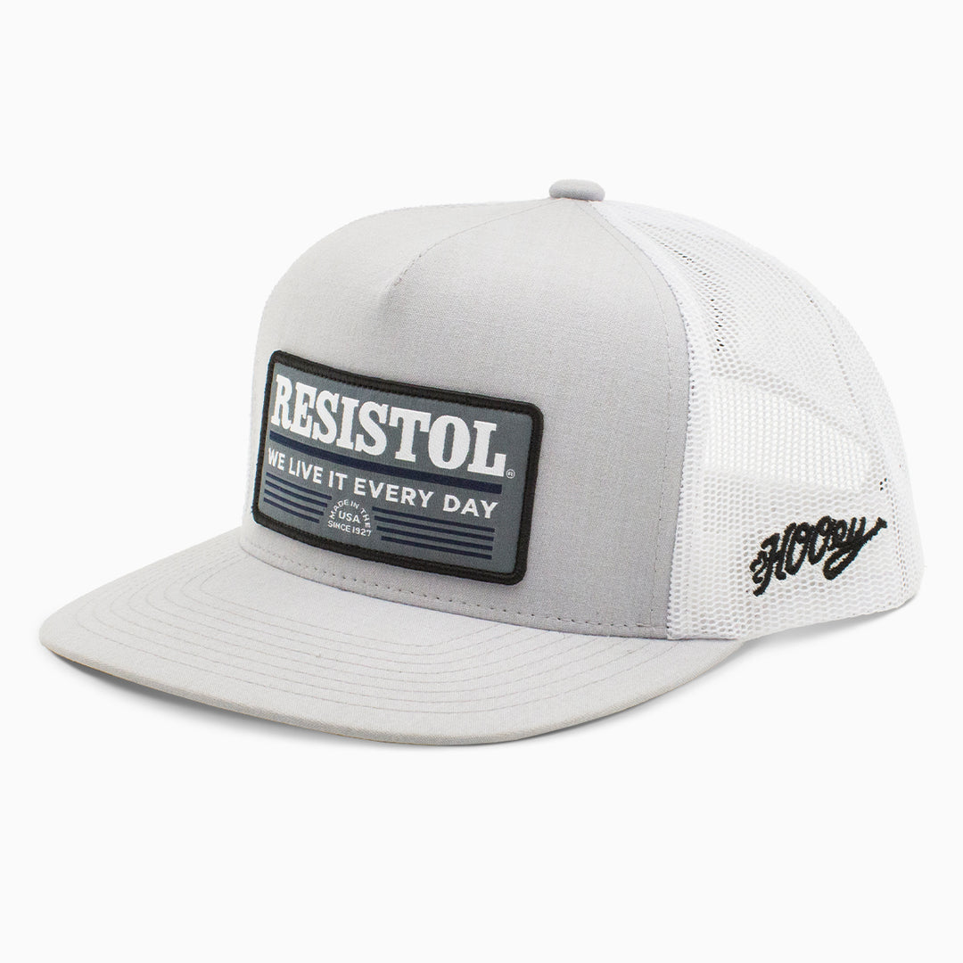 Hooey Resistol - Grey Patch Trucker Cap - RESISTOL Cowboy Hats