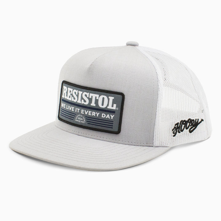 Hooey Resistol - Grey Patch Trucker Cap - RESISTOL Cowboy Hats