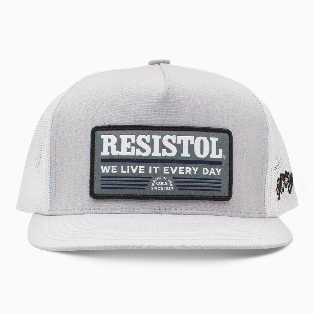 Hooey Resistol - Grey Patch Trucker Cap - RESISTOL Cowboy Hats