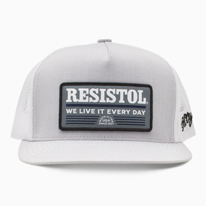 Hooey Resistol - Grey Patch Trucker Cap - RESISTOL Cowboy Hats