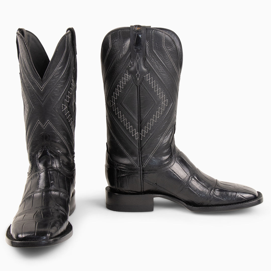Black Alligator - Square - RESISTOL Cowboy Hats