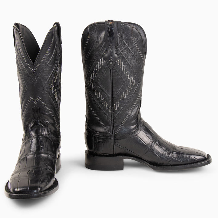 Black Alligator - Square - RESISTOL Cowboy Hats