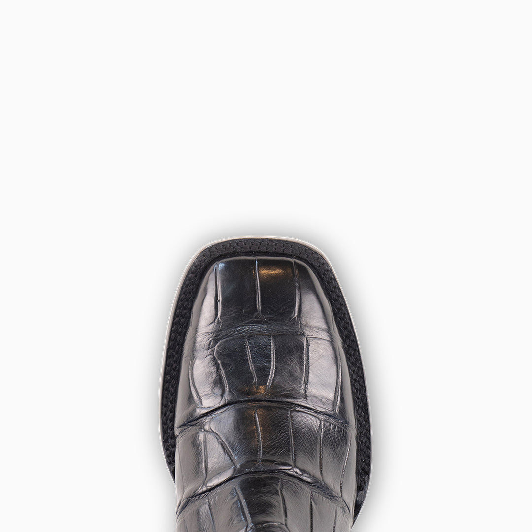 Black Alligator - Square - RESISTOL Cowboy Hats