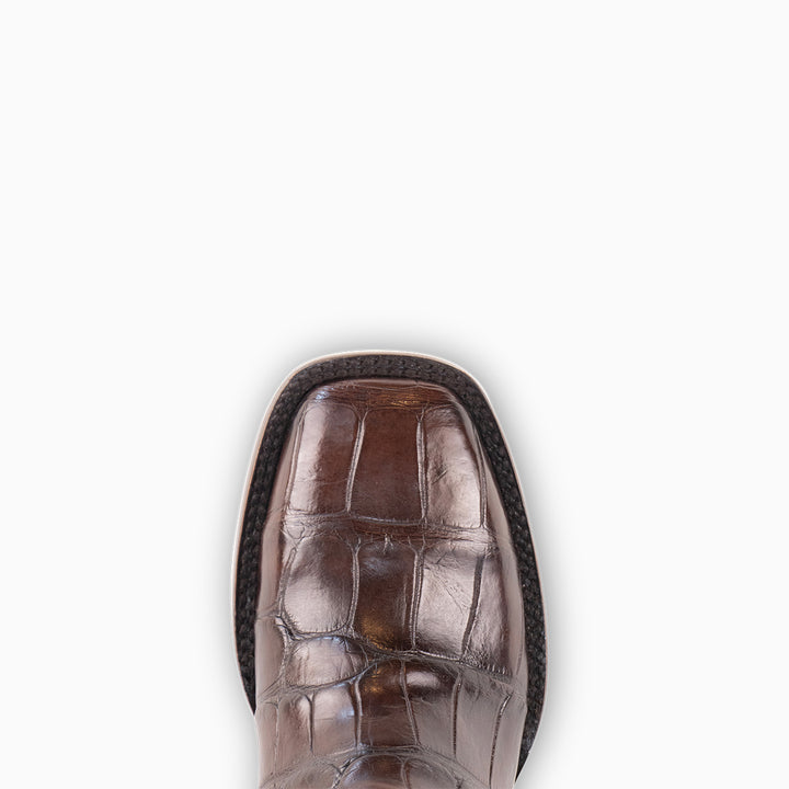 Brown Alligator - Square - RESISTOL Cowboy Hats