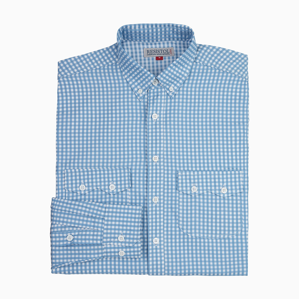 Resistol Gingham Dress Shirt - L | Resistol 1927 Resistol Gingham Dress Shirt - L | Resistol 1927