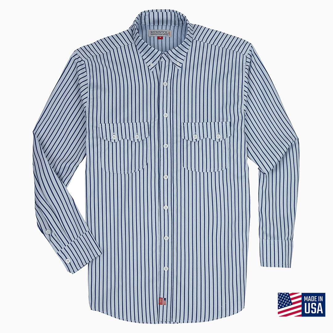 Resistol Stripe Western Shirt - S