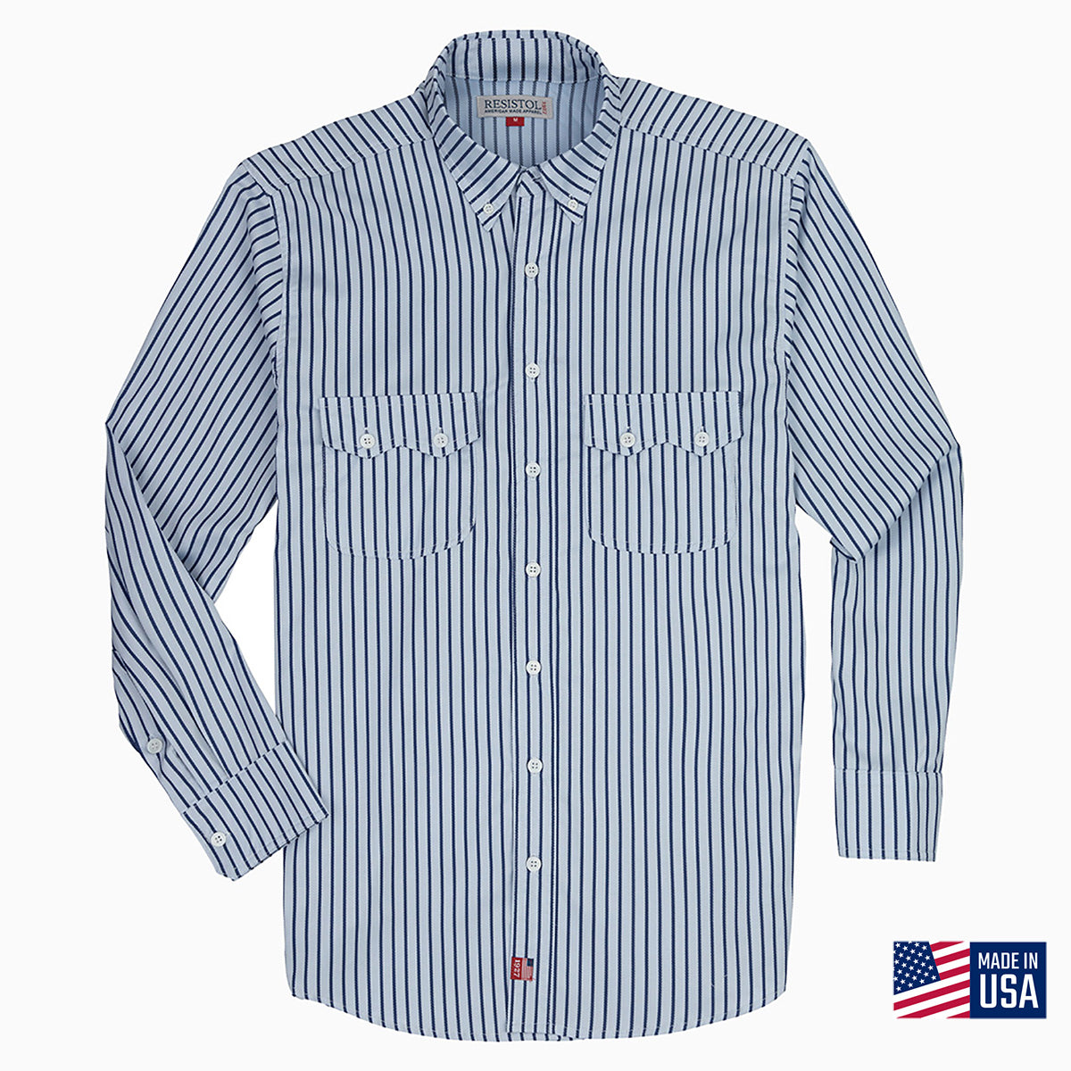 Resistol Stripe Western Shirt - S