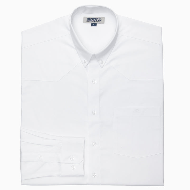 Resistol Dress Shirt - White - RESISTOL Cowboy Hats