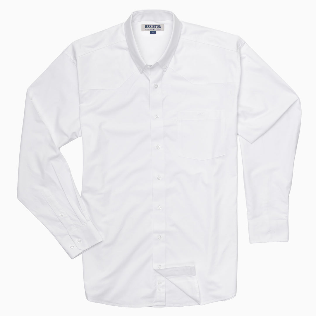 Resistol Dress Shirt - White - RESISTOL Cowboy Hats