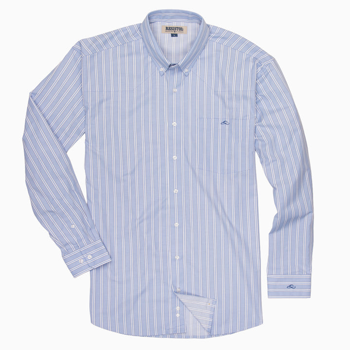 Resistol Dress Shirt - Blue - RESISTOL Cowboy Hats