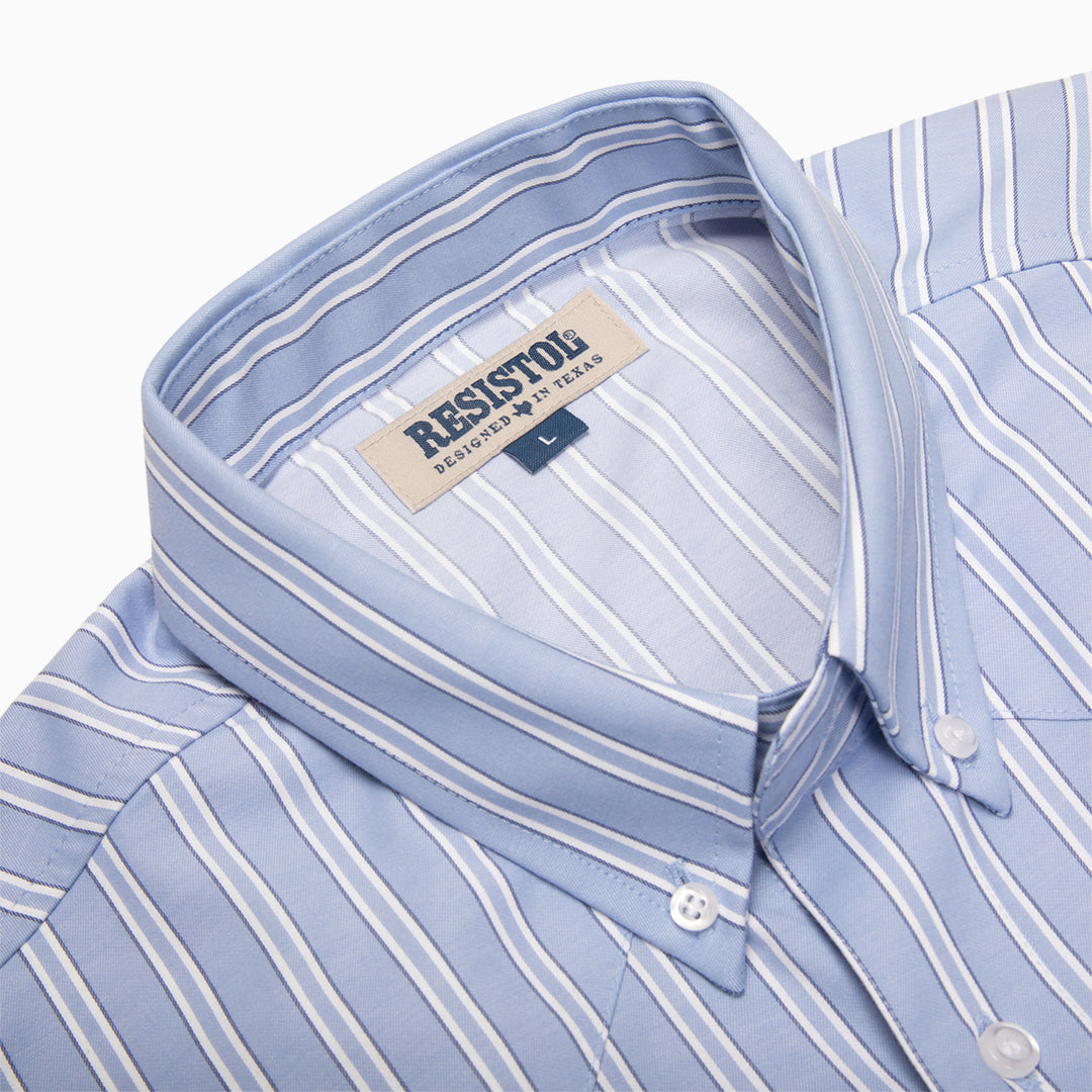 Resistol Dress Shirt - Blue - RESISTOL Cowboy Hats