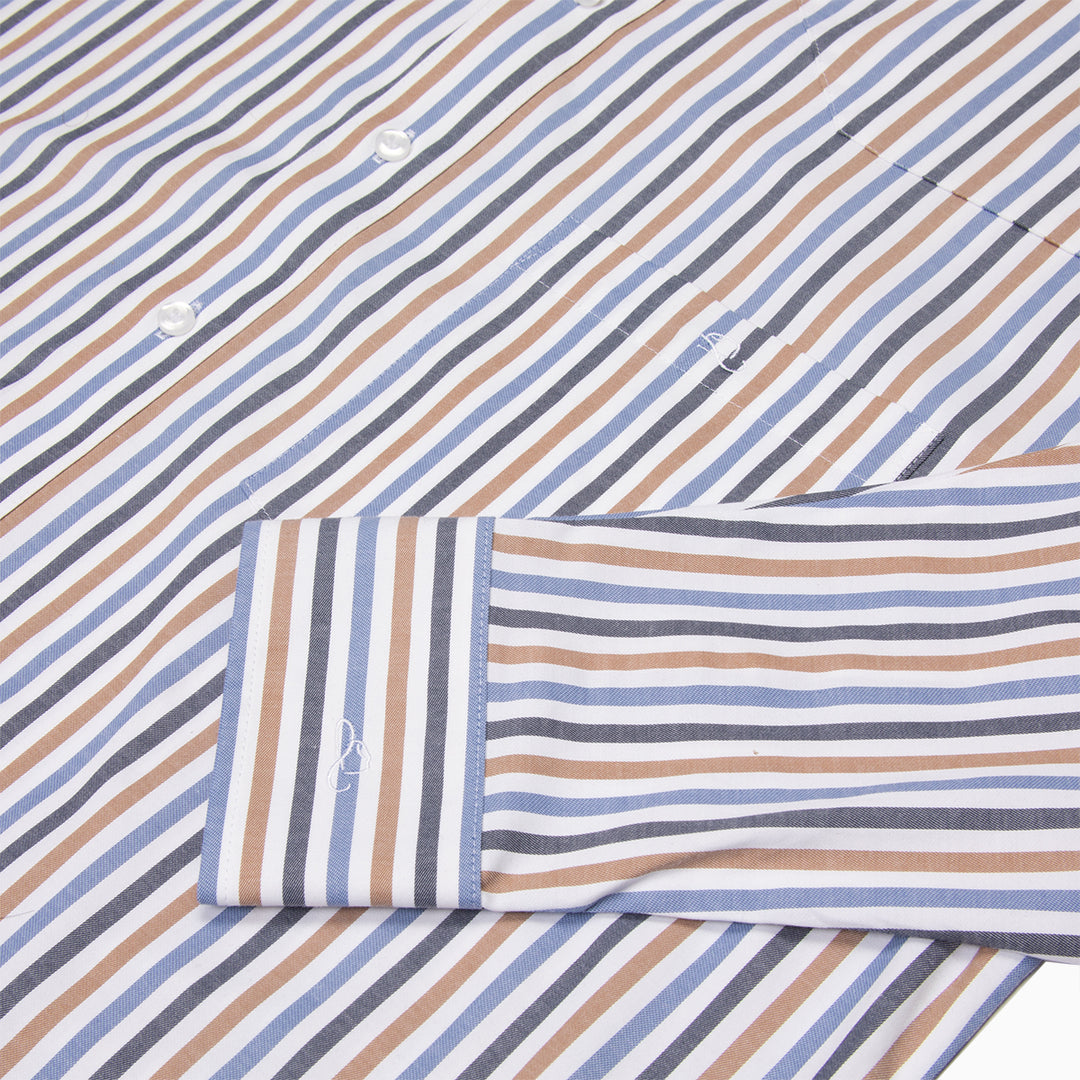 Resistol Dress Shirt - Multi-Stripe - RESISTOL Cowboy Hats