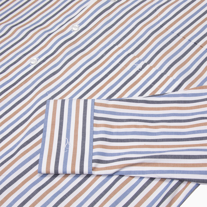 Resistol Dress Shirt - Multi-Stripe - RESISTOL Cowboy Hats