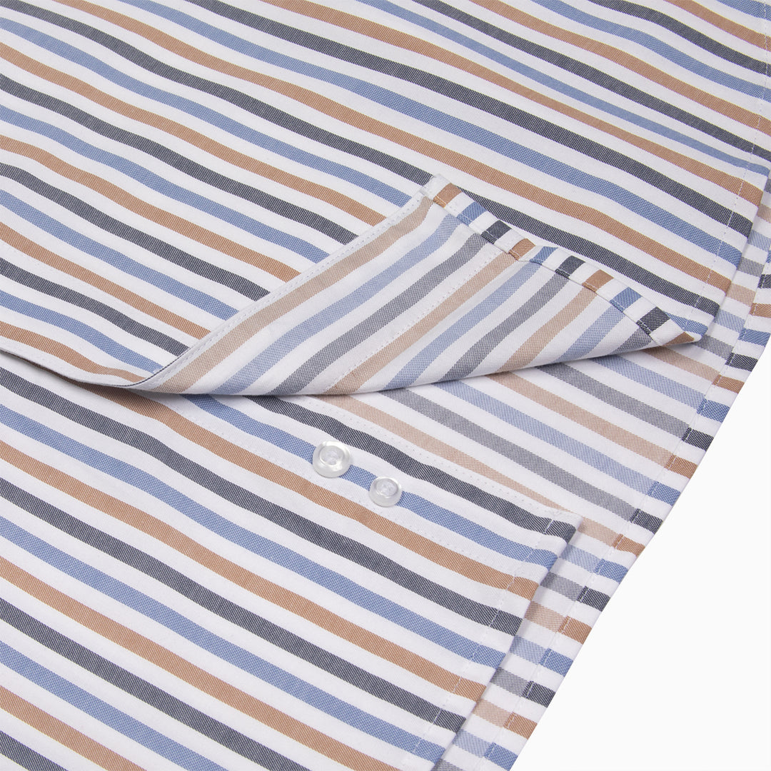 Resistol Dress Shirt - Multi-Stripe - RESISTOL Cowboy Hats