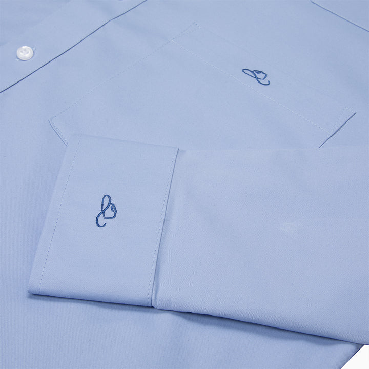 Resistol Dress Shirt - Light Blue - RESISTOL Cowboy Hats