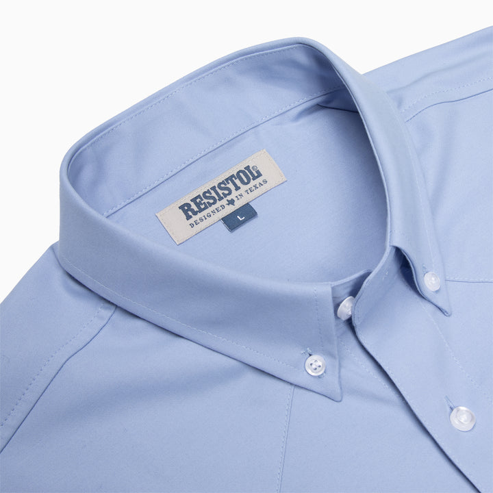 Resistol Dress Shirt - Light Blue - RESISTOL Cowboy Hats