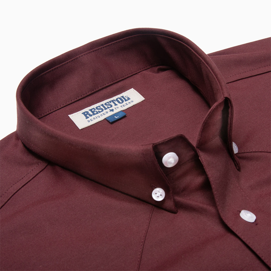 Resistol Dress Shirt - Wine - M