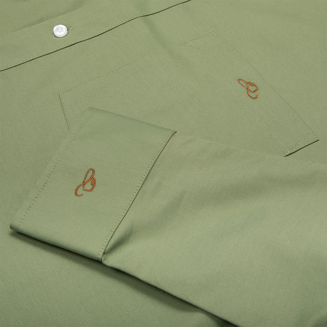 Resistol Marketing Shirt - Olive - RESISTOL Cowboy Hats