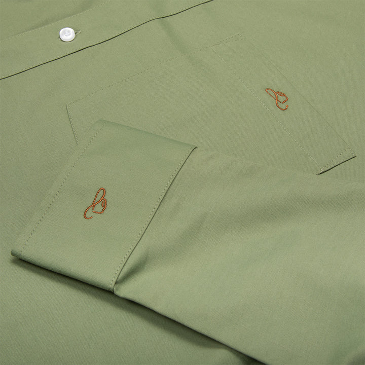 Resistol Marketing Shirt - Olive - RESISTOL Cowboy Hats