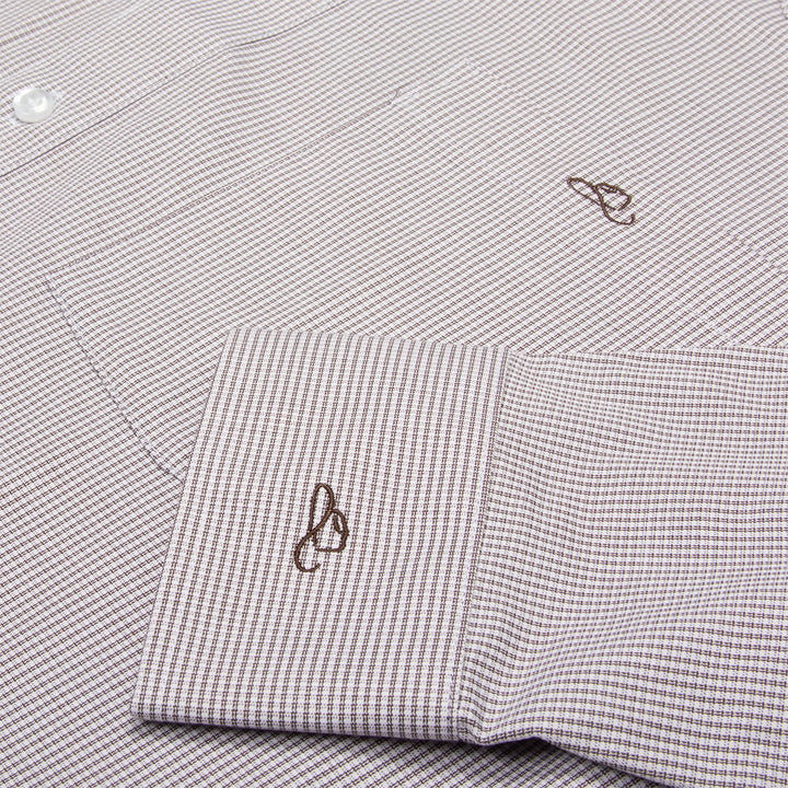 Resistol Marketing Shirt - Grey Pinstripe - RESISTOL Cowboy Hats