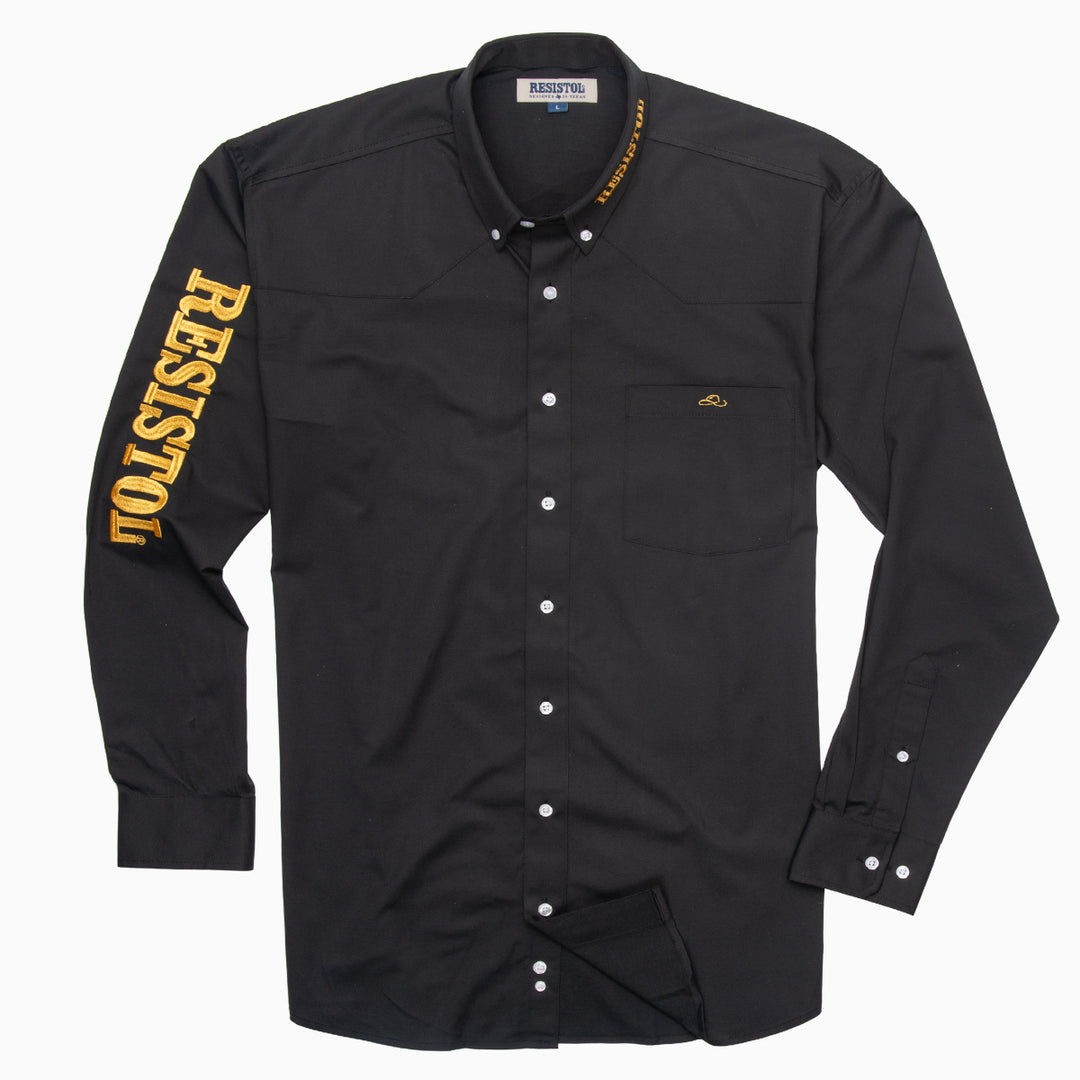 Resistol Marketing Shirt - Black - RESISTOL Cowboy Hats