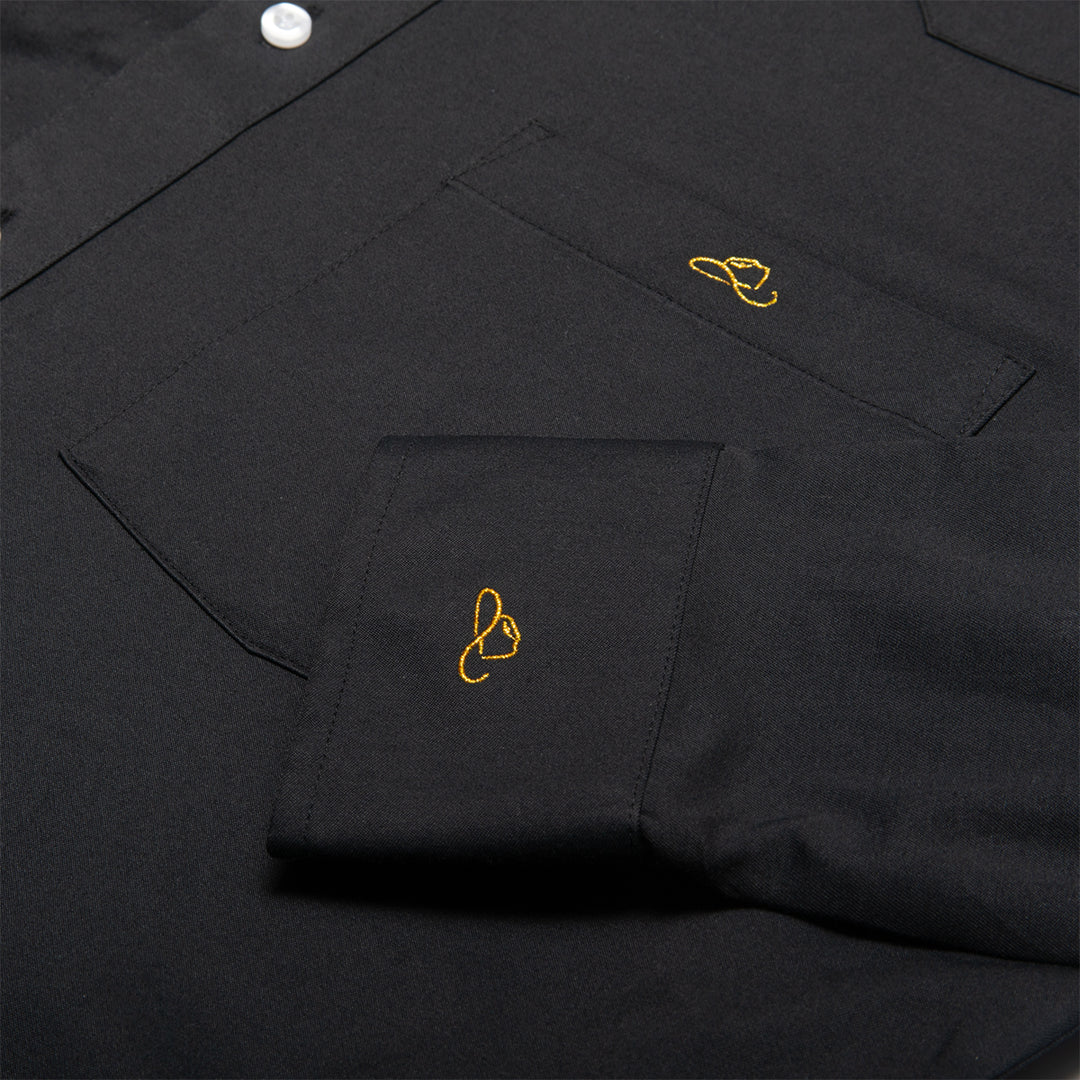 Resistol Marketing Shirt - Black - RESISTOL Cowboy Hats