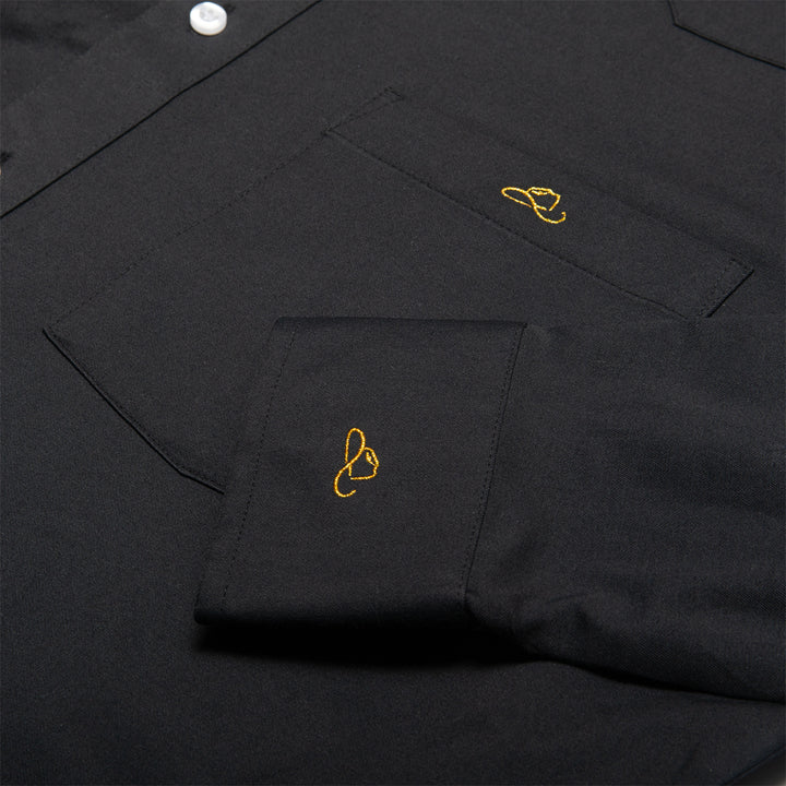 Resistol Marketing Shirt - Black - RESISTOL Cowboy Hats