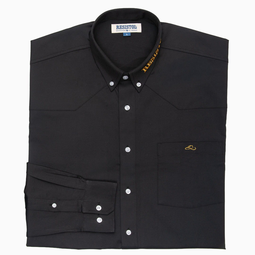 Resistol Marketing Shirt - Black - RESISTOL Cowboy Hats