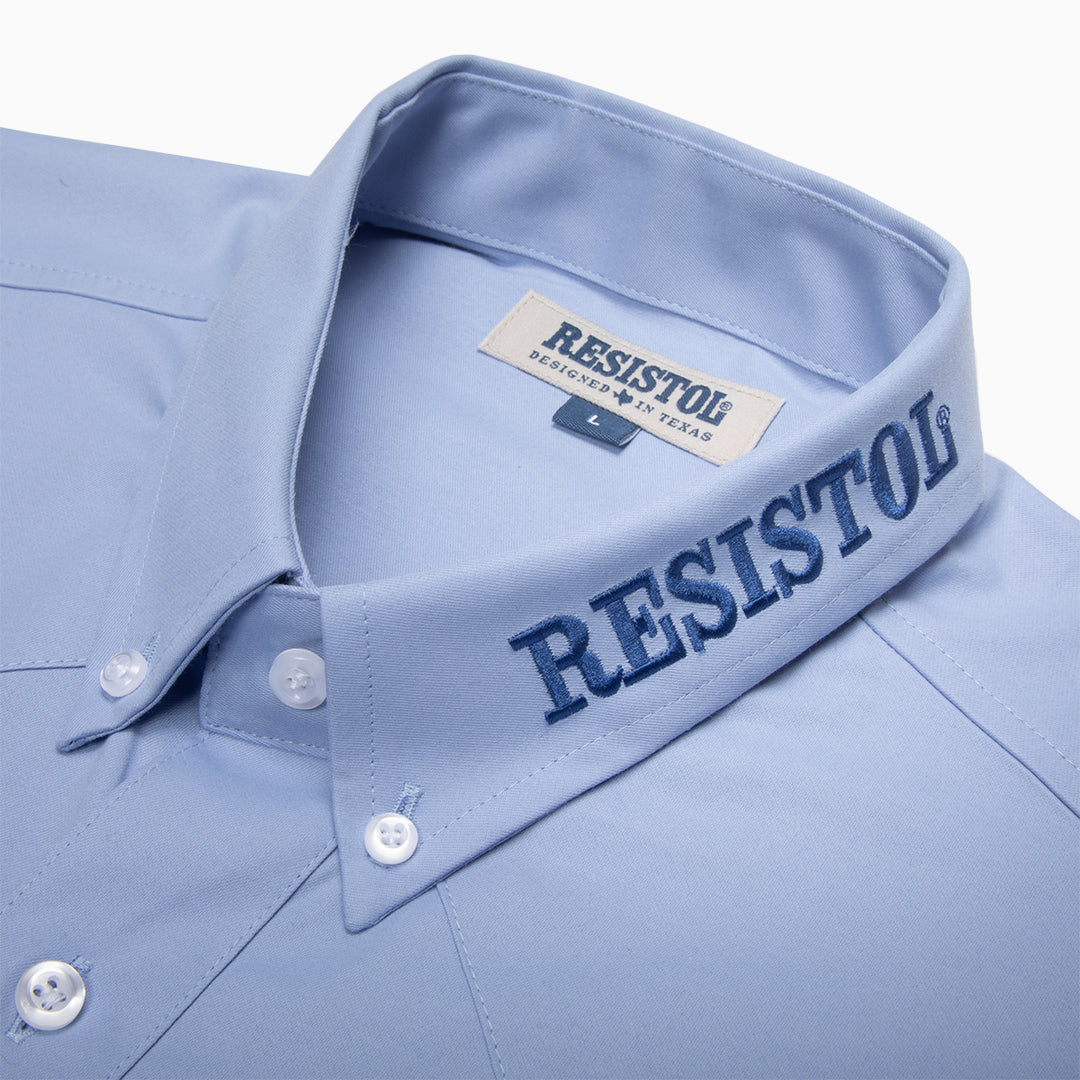 Resistol Marketing Shirt - Light Blue - RESISTOL Cowboy Hats