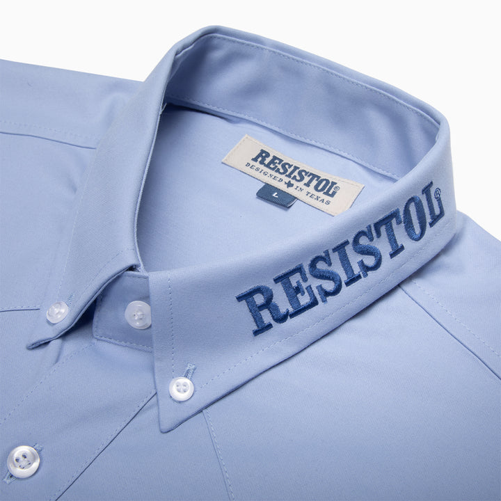Resistol Marketing Shirt - Light Blue - RESISTOL Cowboy Hats