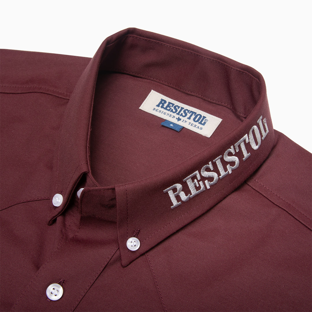 Resistol Marketing Shirt - Wine - RESISTOL Cowboy Hats