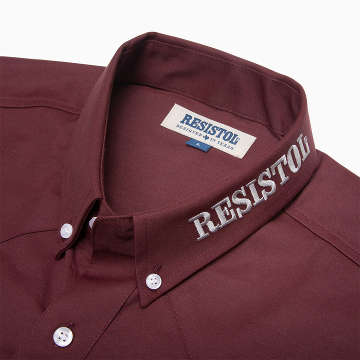 Resistol Marketing Shirt - Wine - RESISTOL Cowboy Hats