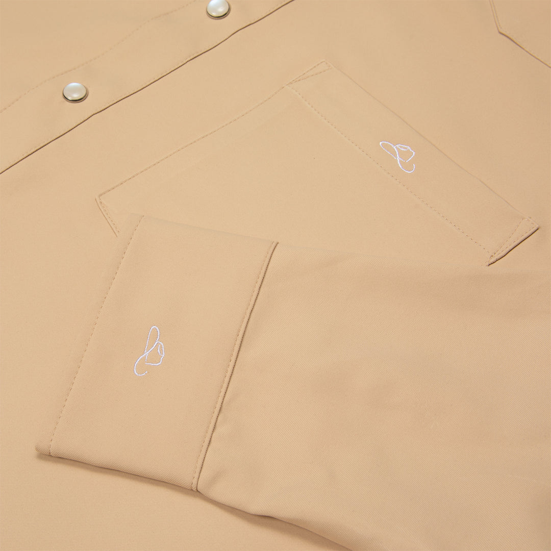 Resistol Performance Shirt - Tan - RESISTOL Cowboy Hats