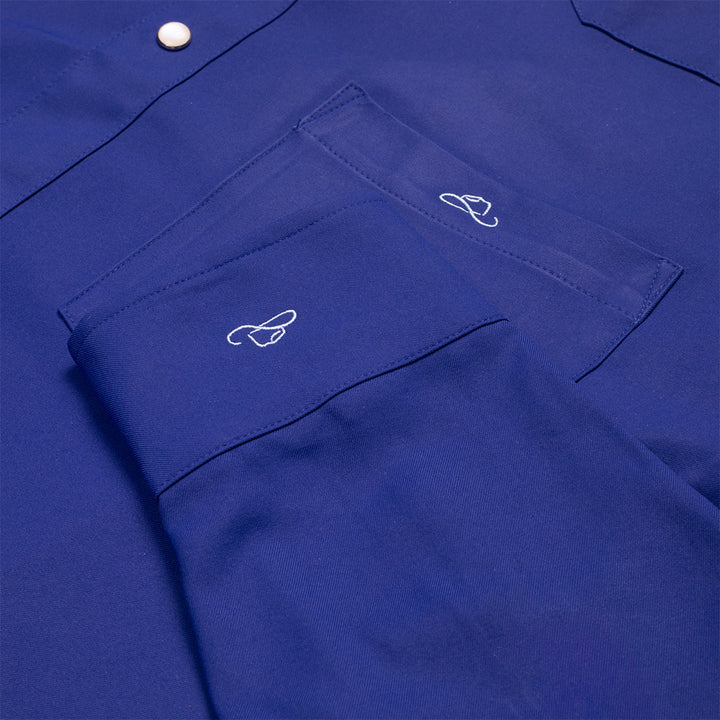 Resistol Performance Shirt - Blue - RESISTOL Cowboy Hats
