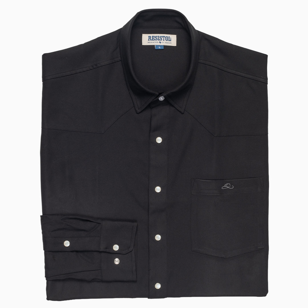 Resistol Performance Shirt - Dark Grey - RESISTOL Cowboy Hats