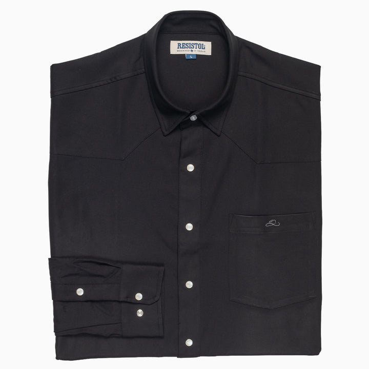 Resistol Performance Shirt - Dark Grey - RESISTOL Cowboy Hats