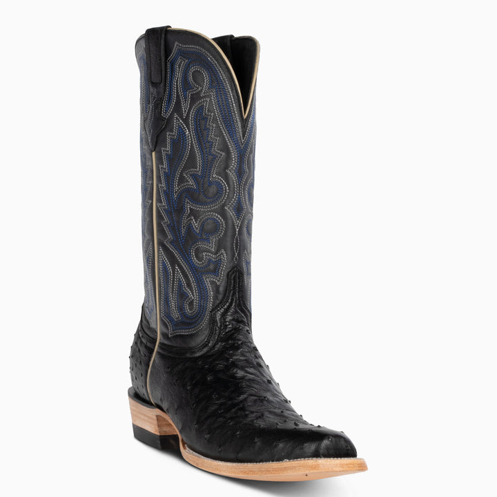 Black Full Quill Ostrich - Cutter - RESISTOL Cowboy Hats