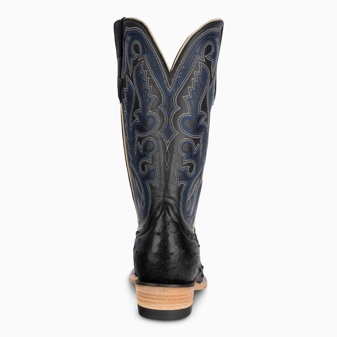 Black Full Quill Ostrich - Cutter - RESISTOL Cowboy Hats
