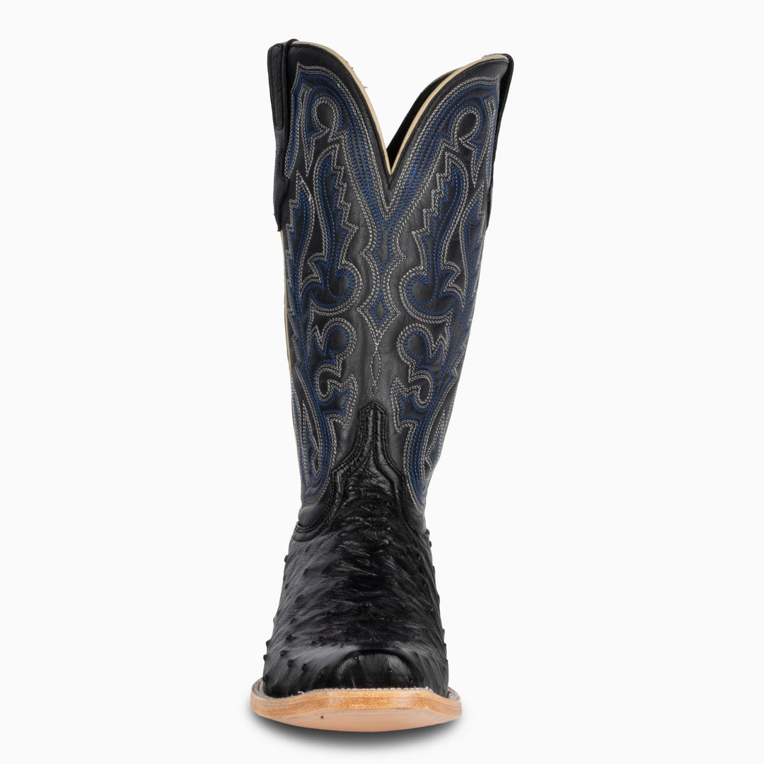 Black Full Quill Ostrich - Cutter - RESISTOL Cowboy Hats