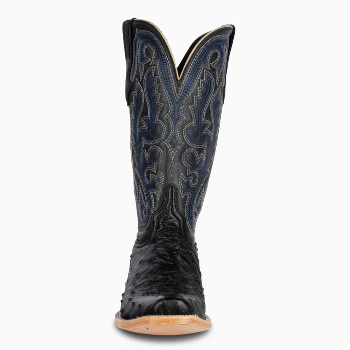 Black Full Quill Ostrich - Cutter - RESISTOL Cowboy Hats