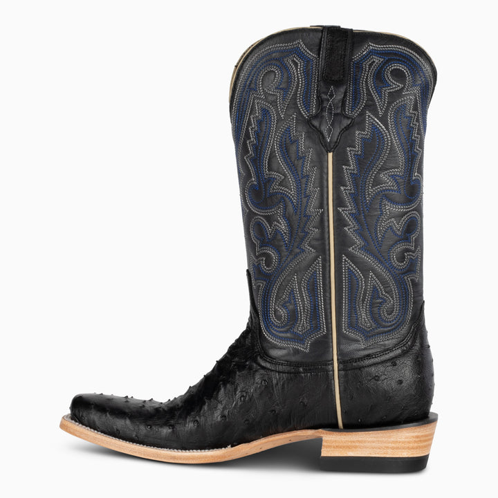 Black Full Quill Ostrich - Cutter - RESISTOL Cowboy Hats