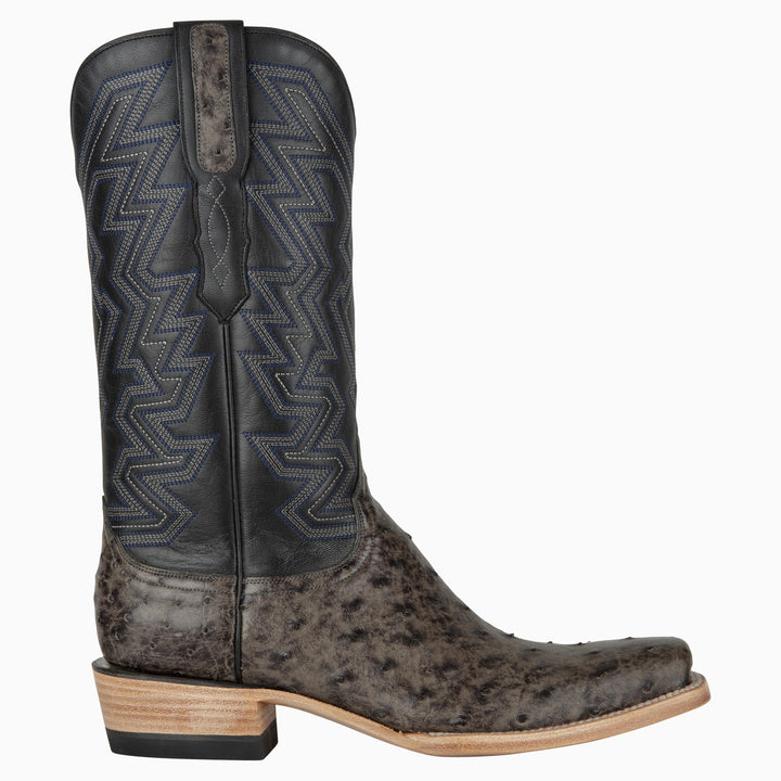 Grey Full Quill Ostrich - Cutter - RESISTOL Cowboy Hats
